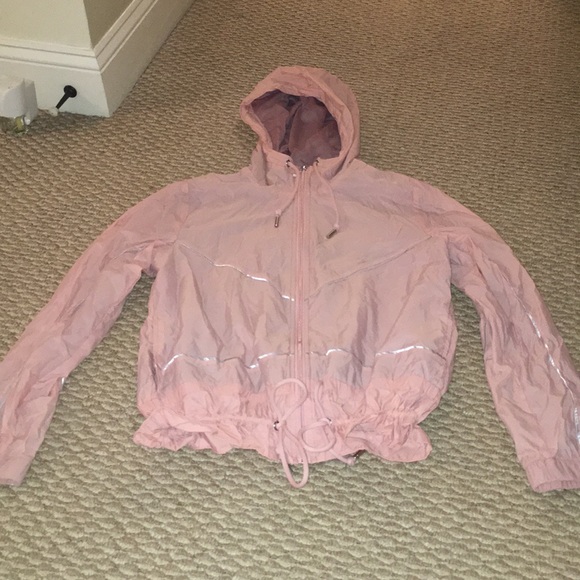 blush windbreaker